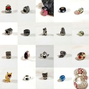 Assorted Mix of 20 Bracelet Charms